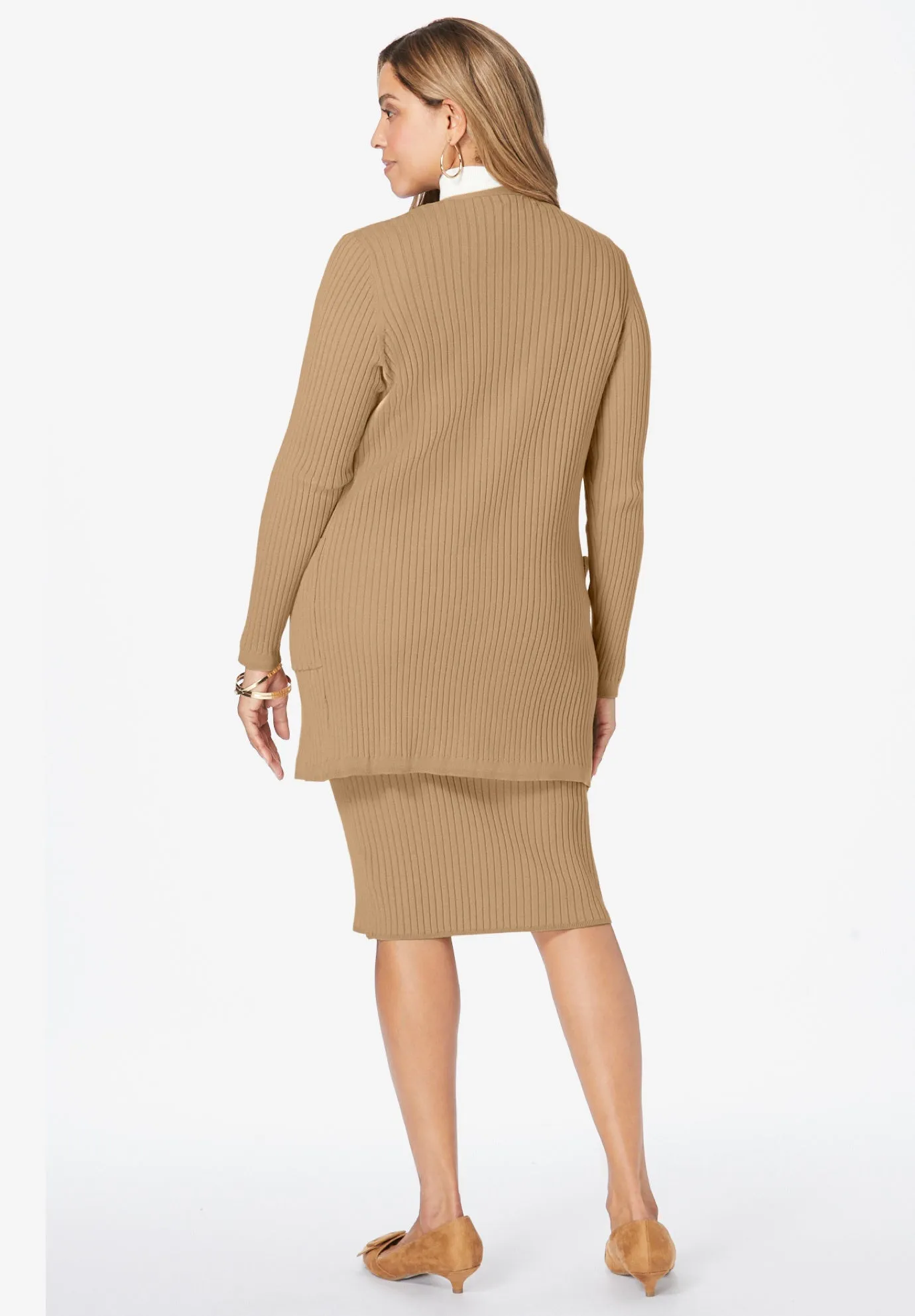 2 Piece Sweater Skirt Set