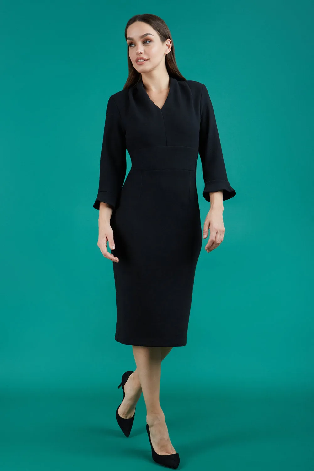 Adriana Pencil-Skirt Dress
