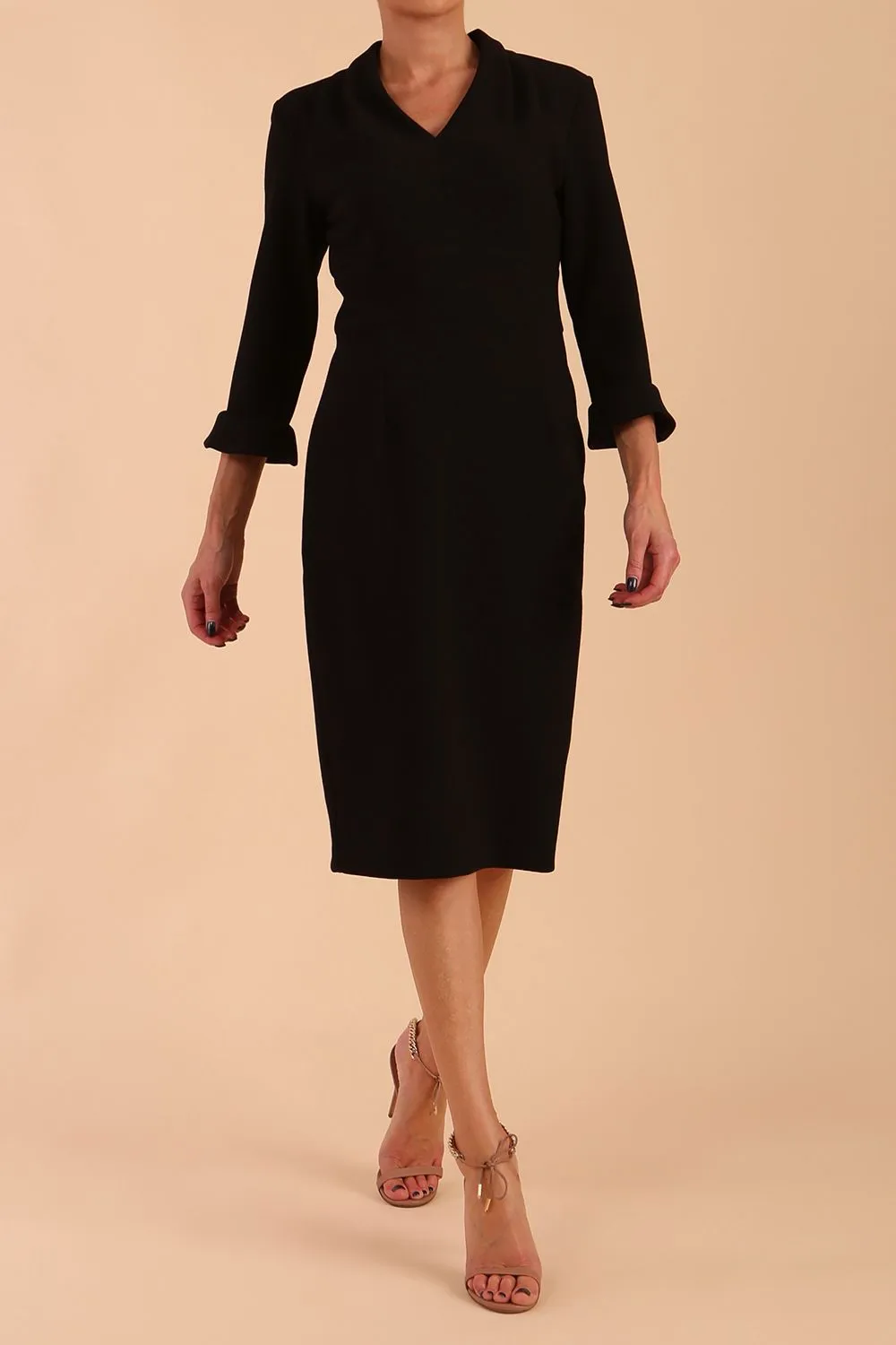 Adriana Pencil-Skirt Dress