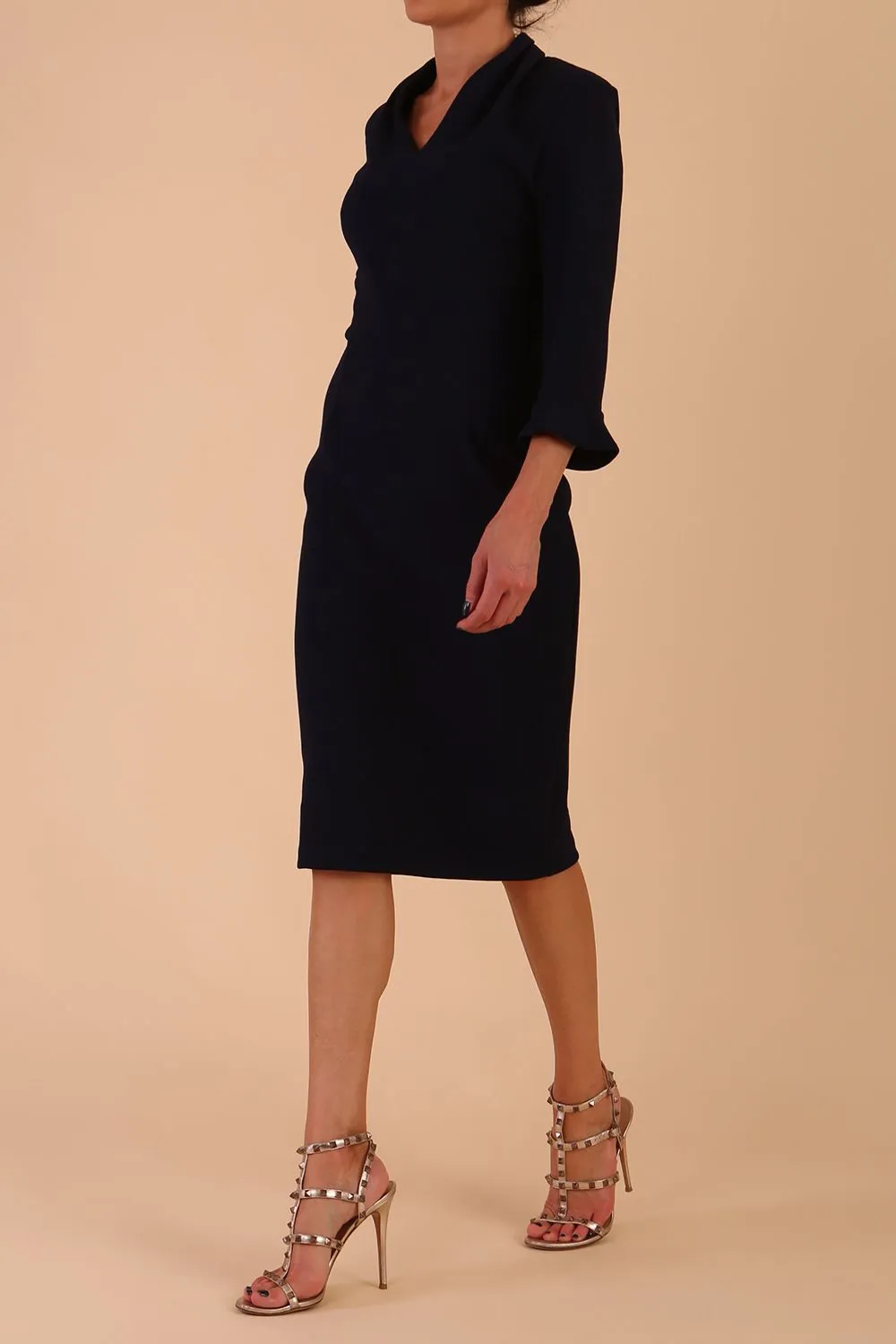 Adriana Pencil-Skirt Dress