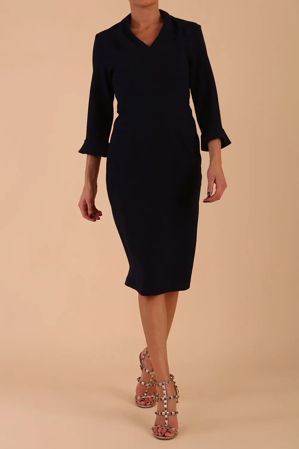 Adriana Pencil-Skirt Dress