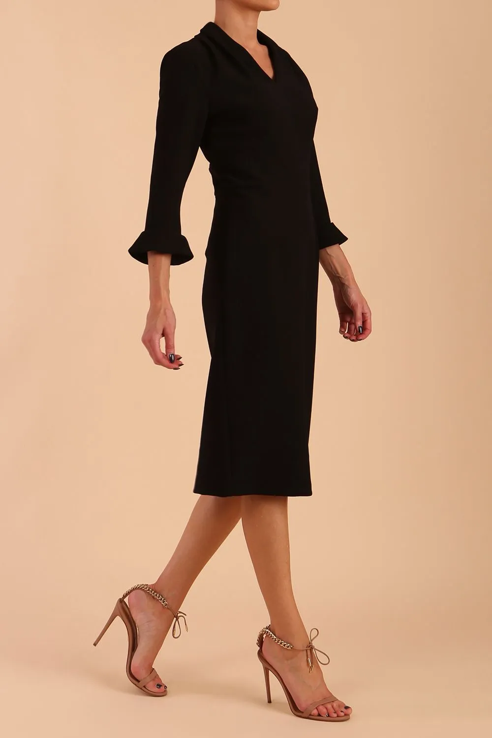 Adriana Pencil-Skirt Dress