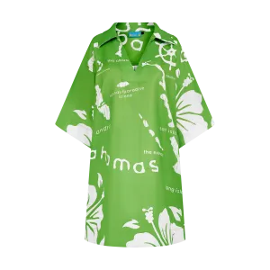 ARCHIPELAGO TUNIC DRESS-LIME