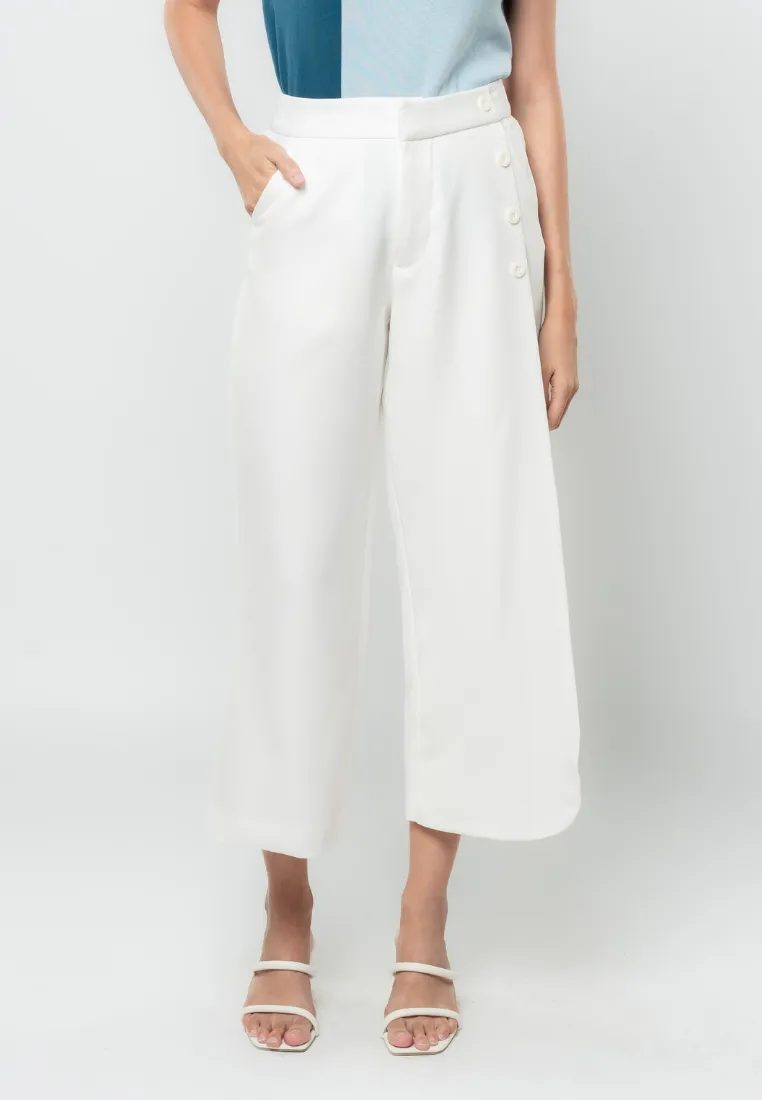 Azure Wide Leg Culottes