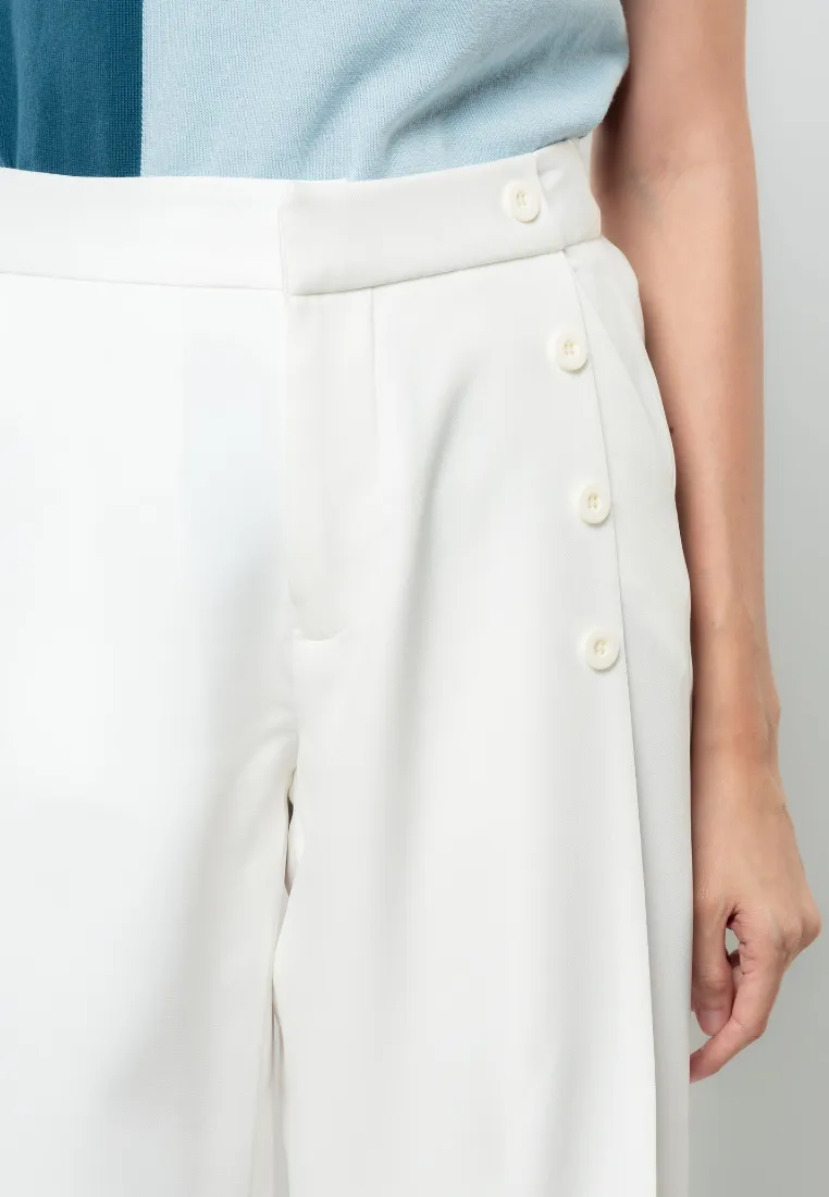 Azure Wide Leg Culottes