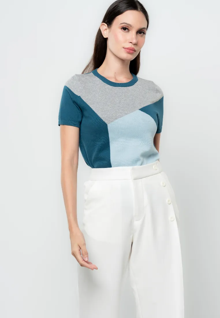 Azure Wide Leg Culottes