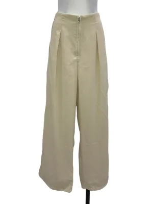Beige Wide Culottes