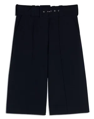 Belted Jersey Culottes