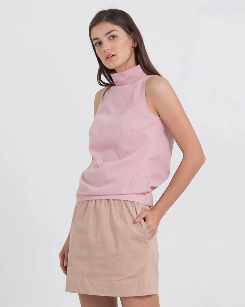 Bevan Sleeveless Cotton Top