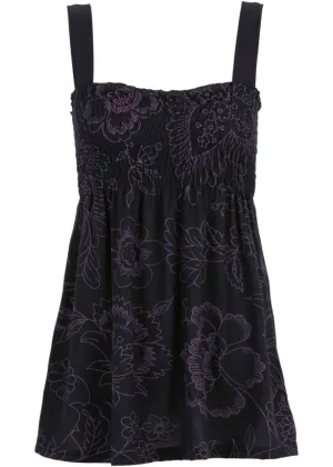 Bodyflirt tunic top, black