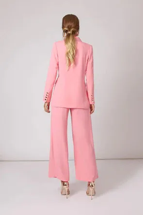 Bruna Flamenco Pink Bibi Jacket and Libi Pants Suit Iconics