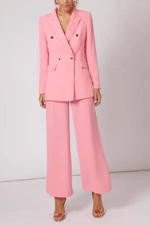 Bruna Flamenco Pink Bibi Jacket and Libi Pants Suit Iconics