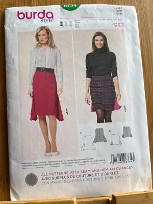 Burda Pattern #6734   Size 10-12-14-16-18-20