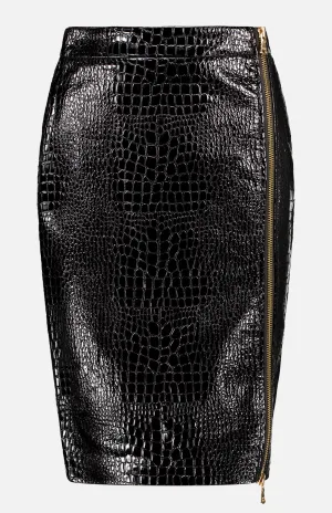 Cannes Zip Pencil Skirt