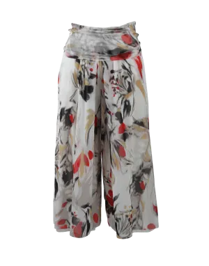 Cigno Print Culottes