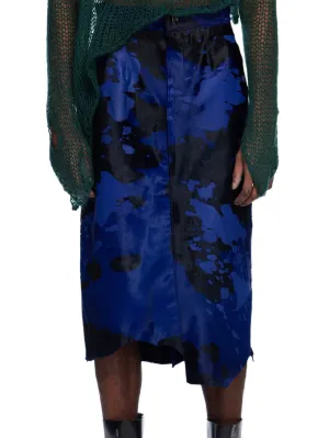 Cowhide Pencil Skirt