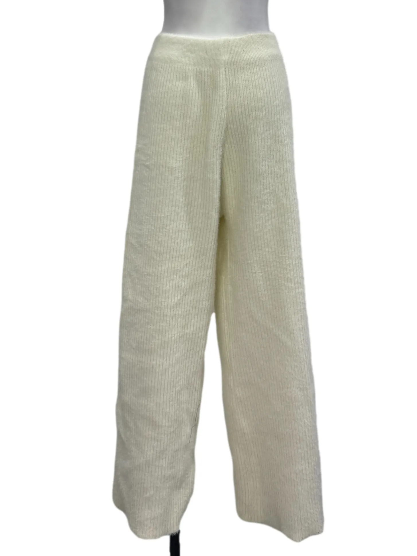 Cream Knitted Pants
