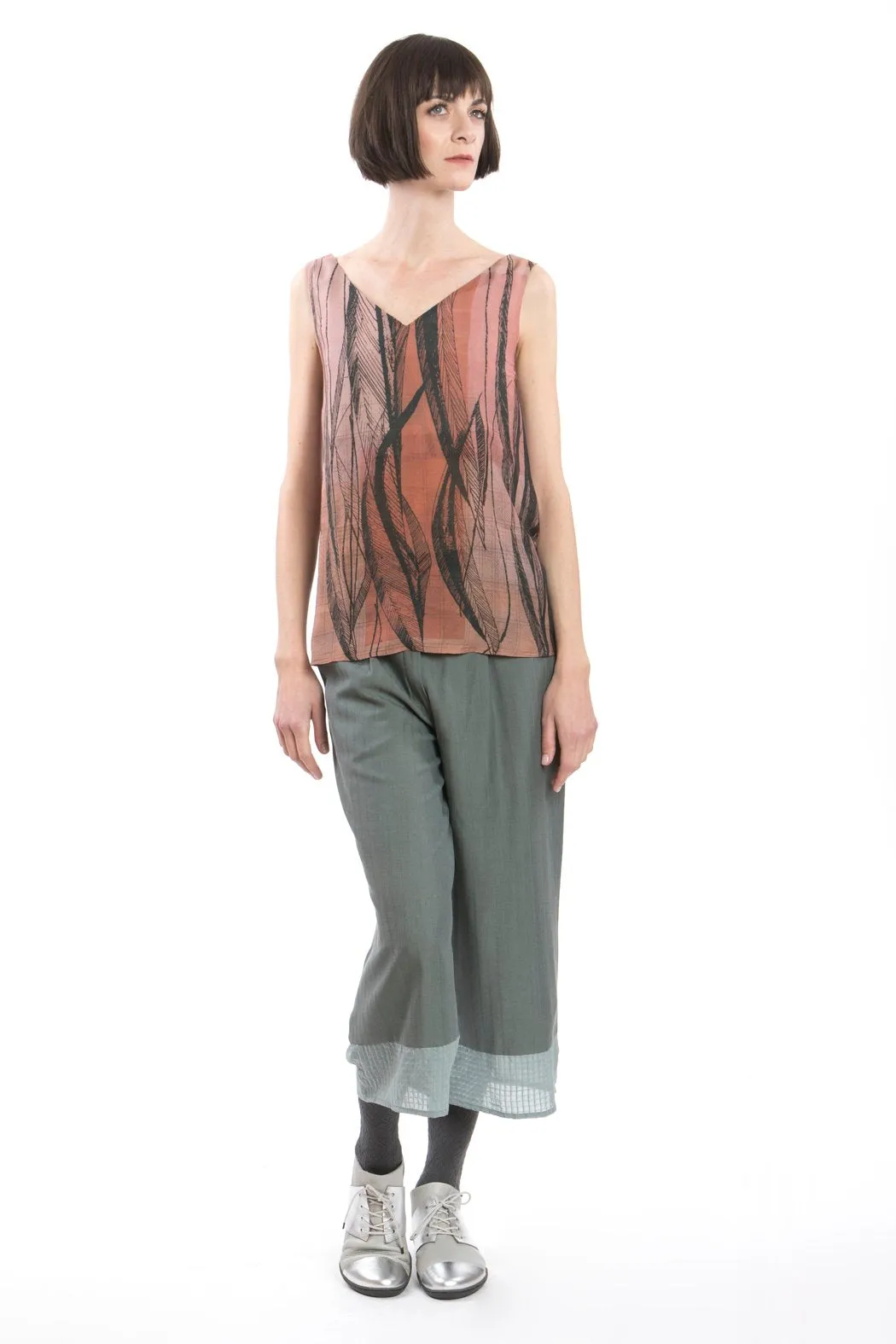 Culotte Green Fluent