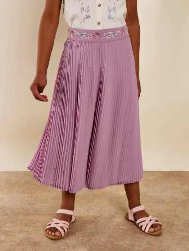Daphne Pleated Culottes