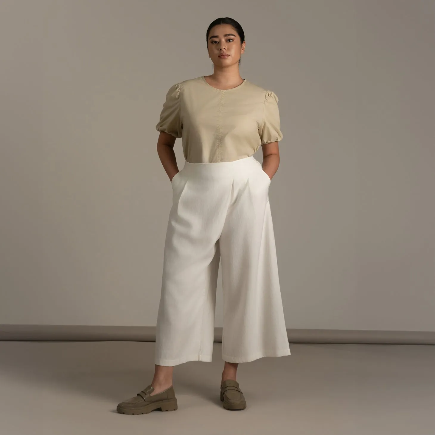 Elasticated Back Culottes