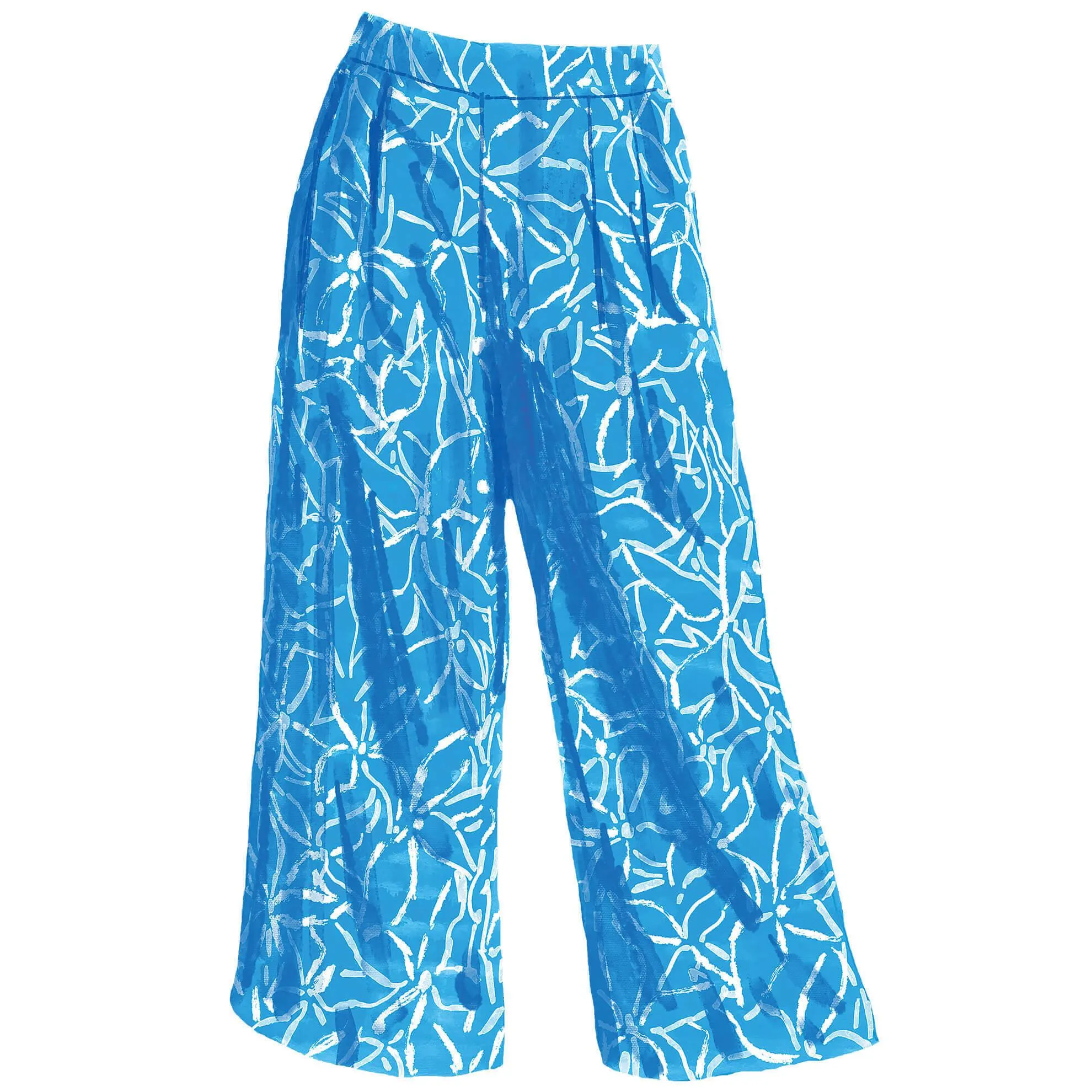 Floral Printed Culottes