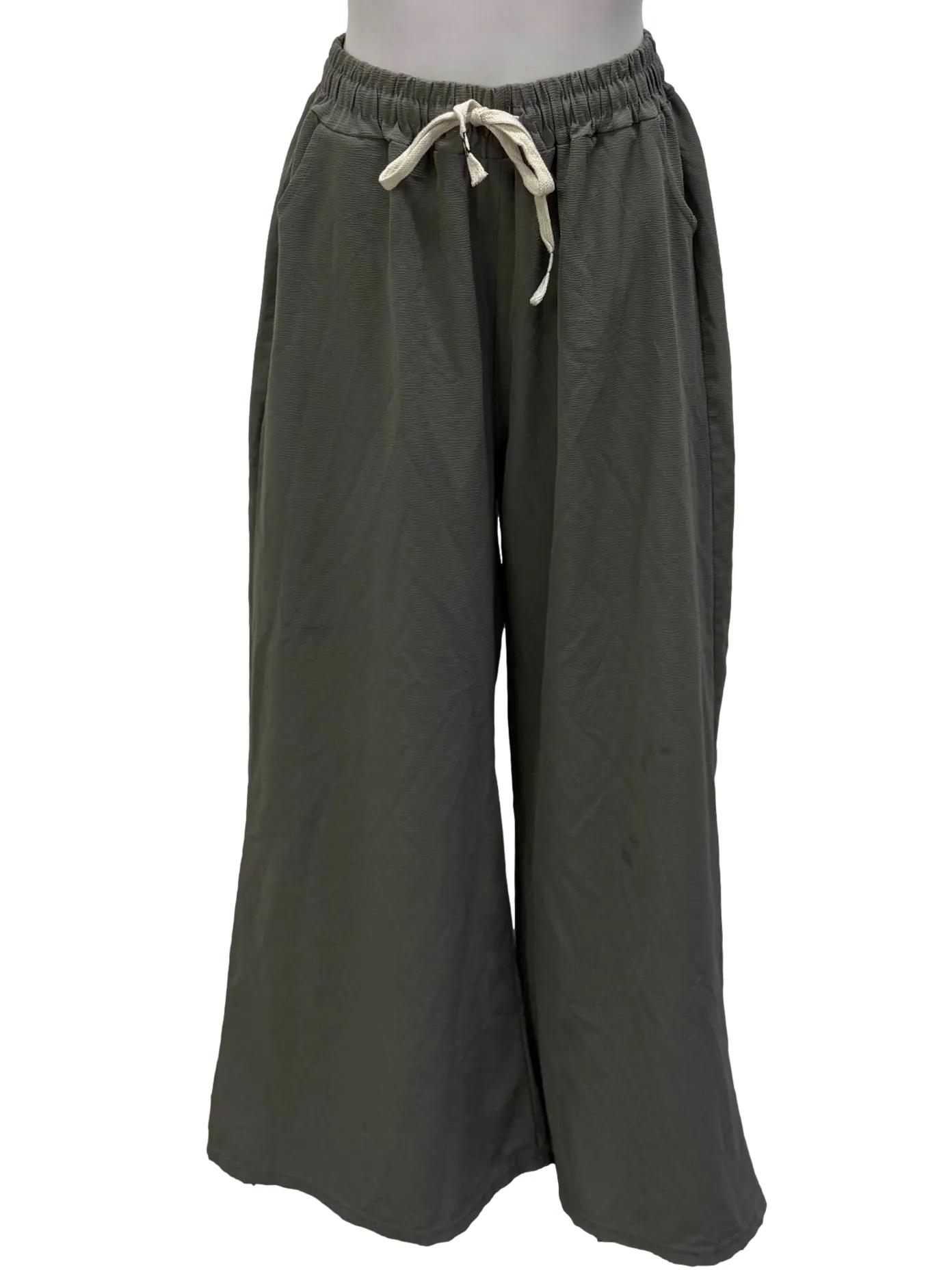 Fossil Grey Straight Leg Pants