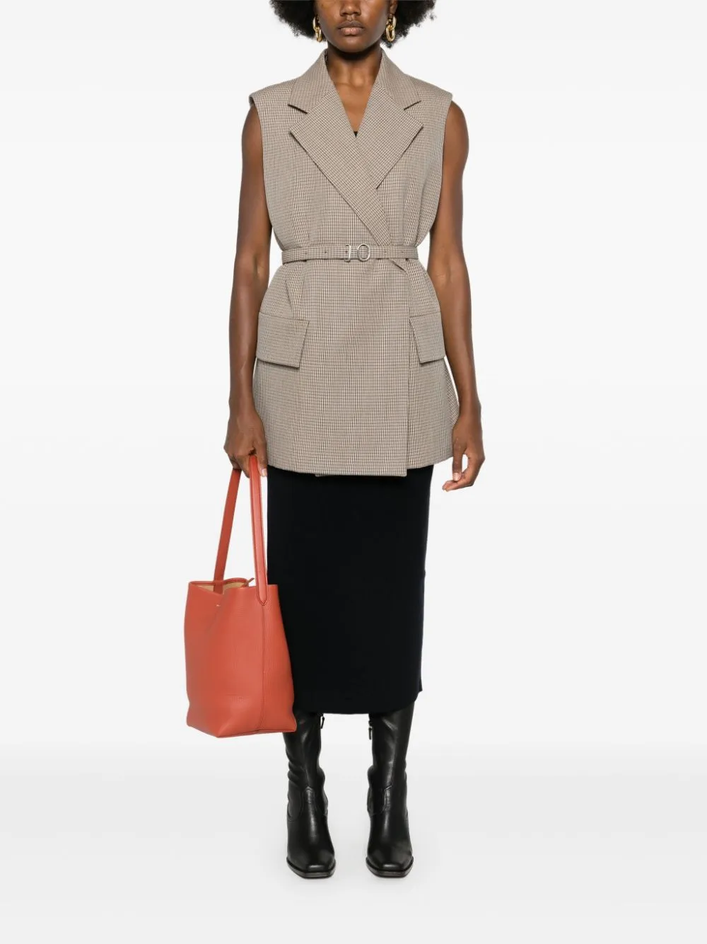 jersey pencil skirt