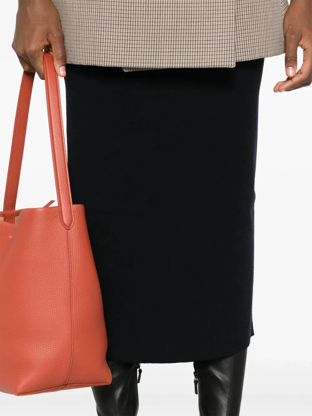 jersey pencil skirt