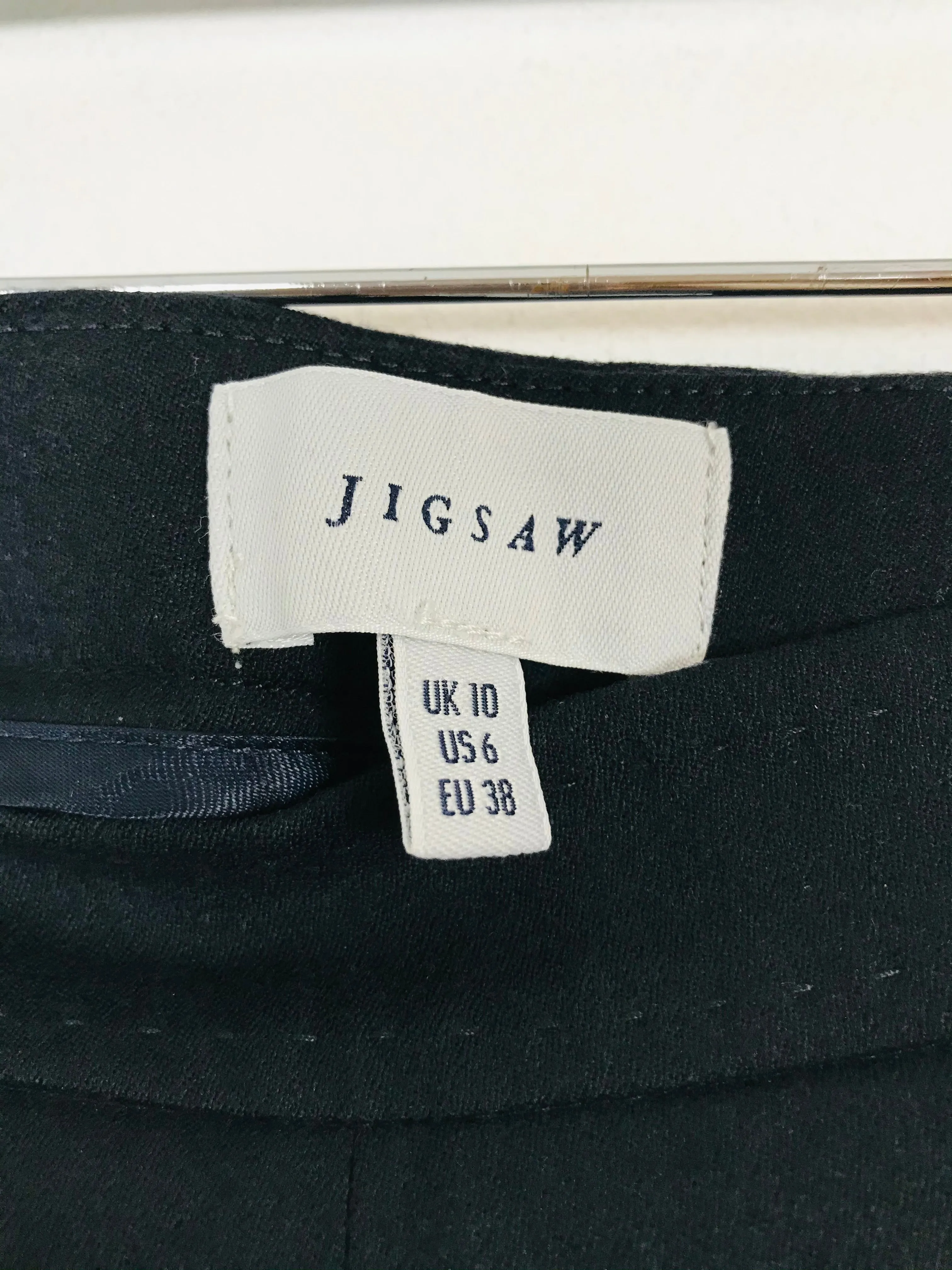 Jigsaw Women’s High Waisted Suit Culottes | UK10 | Black
