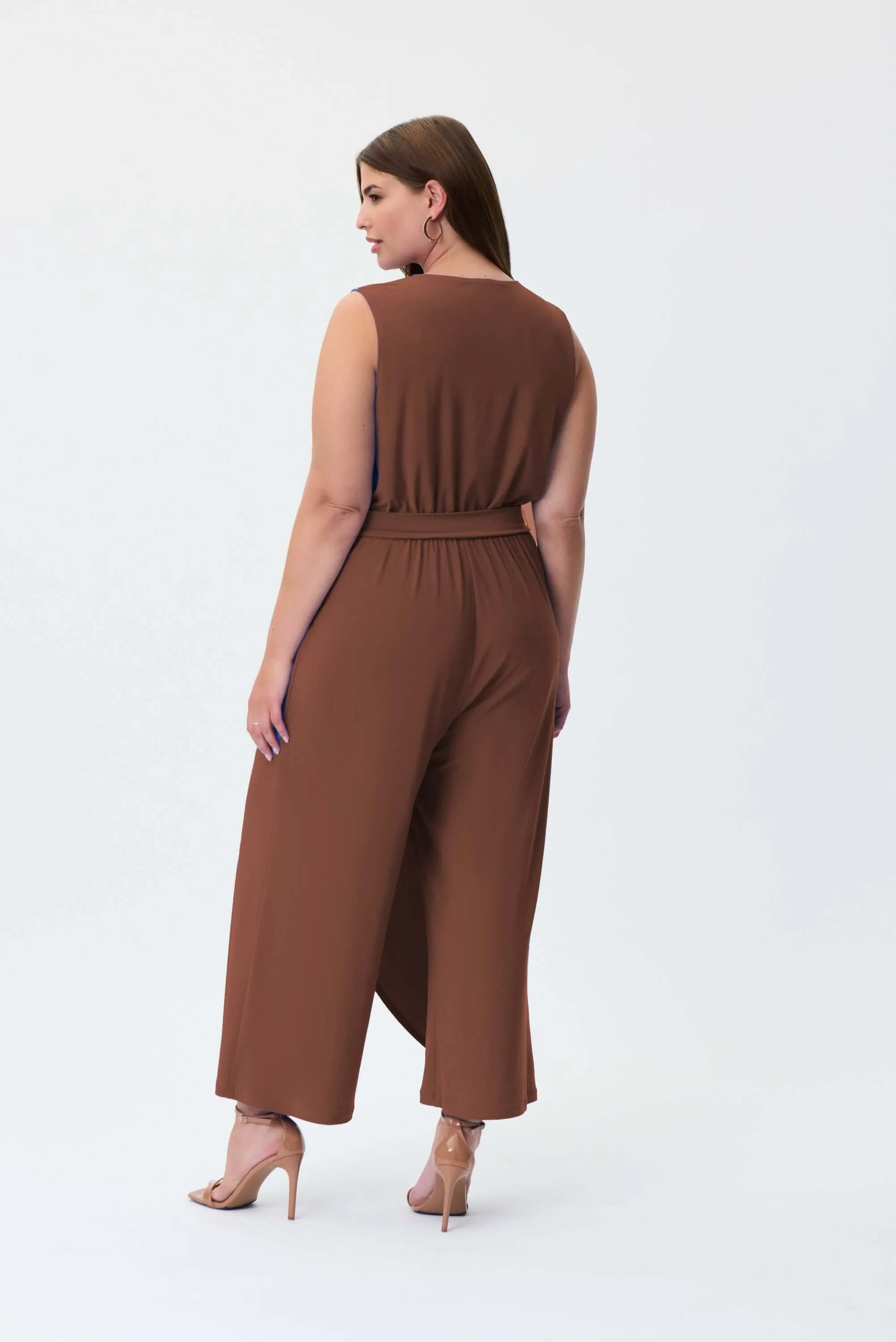 Joseph Ribkoff Forever Blue Jumpsuit in Espresso 232247