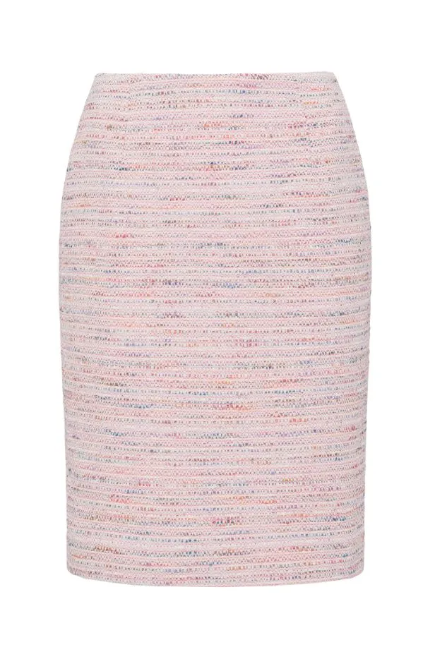 Julia Skirt - Pink/Tweed
