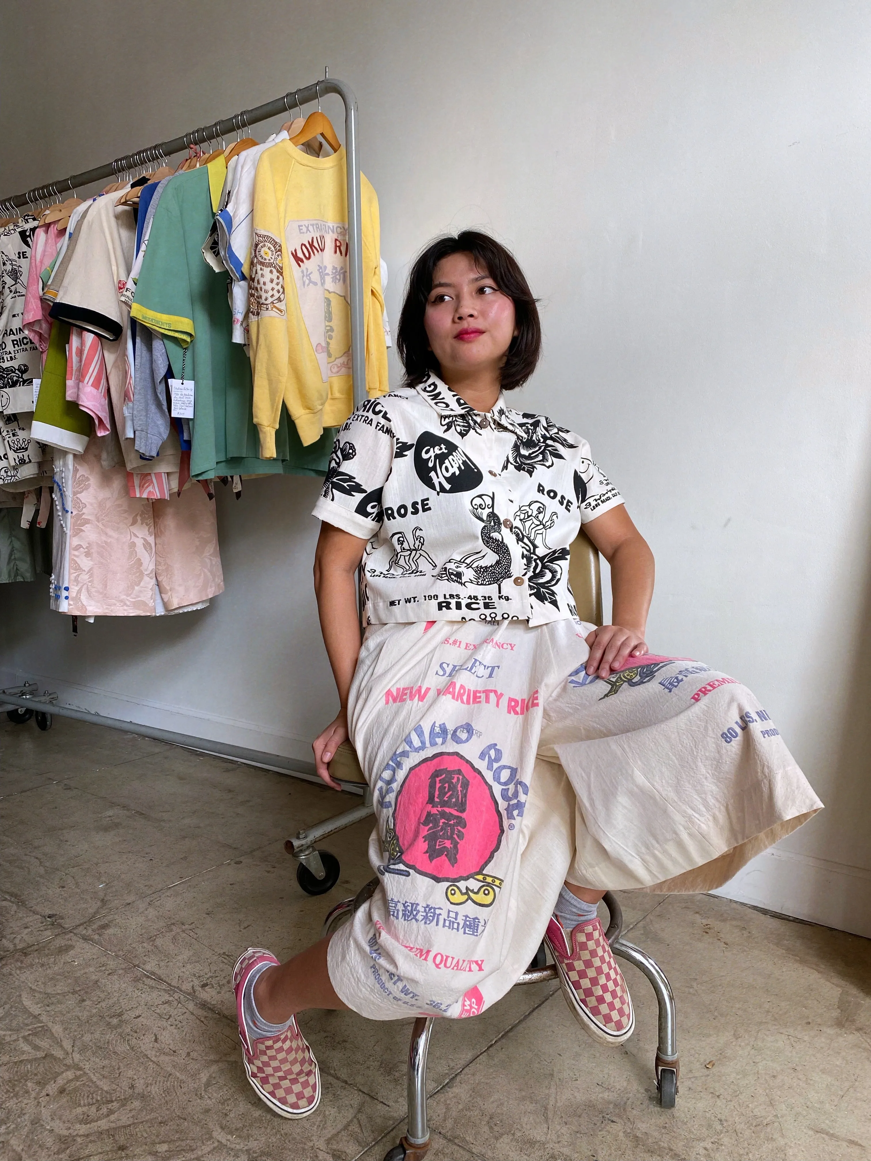 Kokuho Rose Culottes