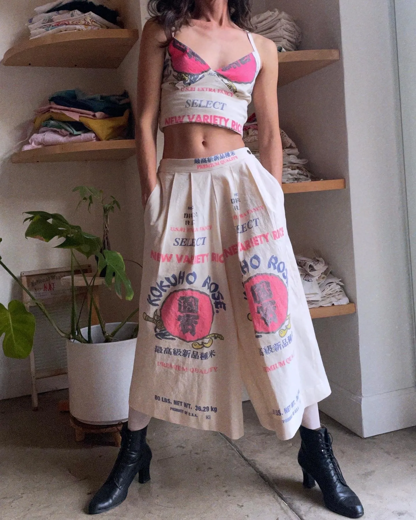 Kokuho Rose Culottes