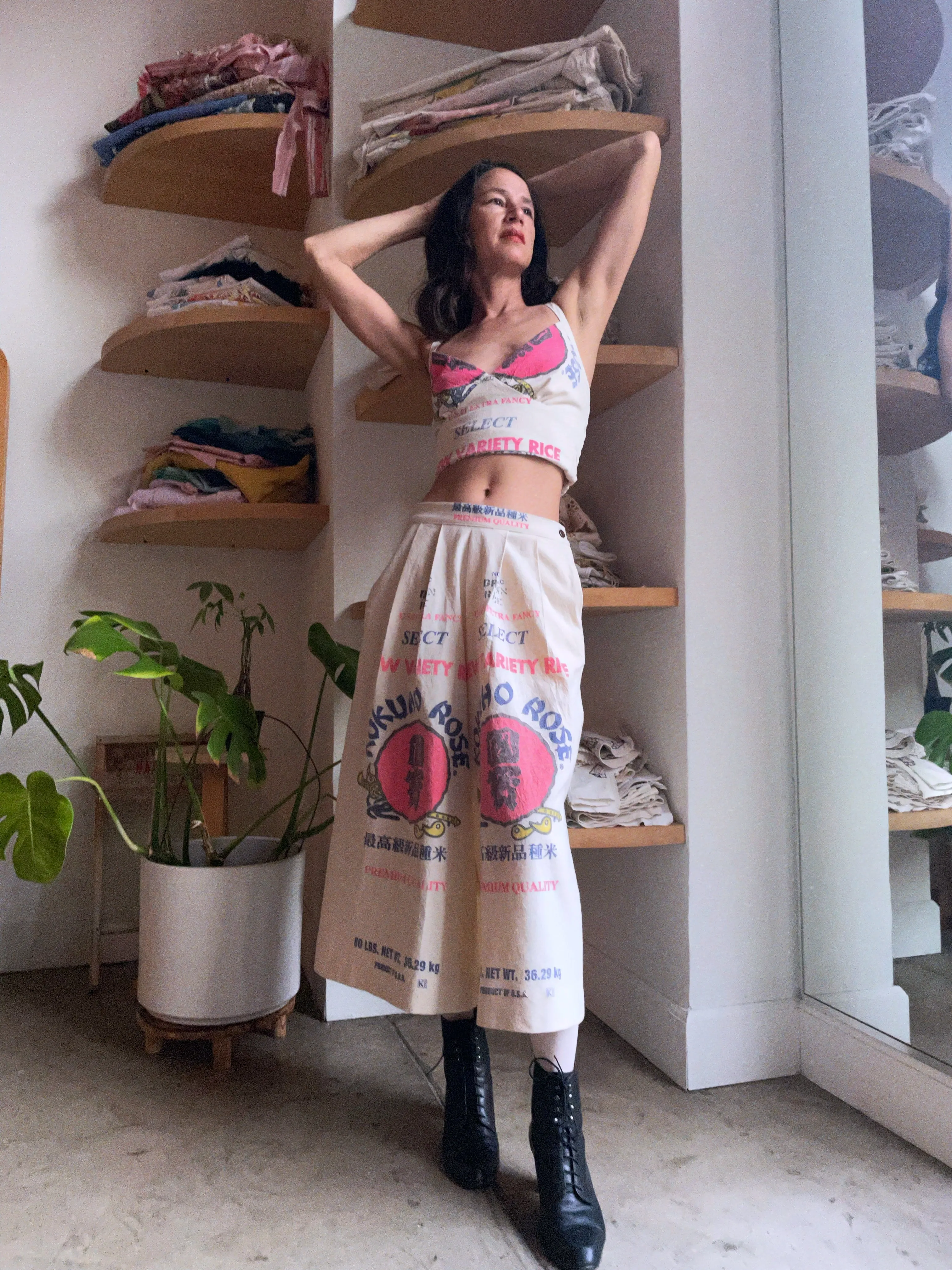 Kokuho Rose Culottes