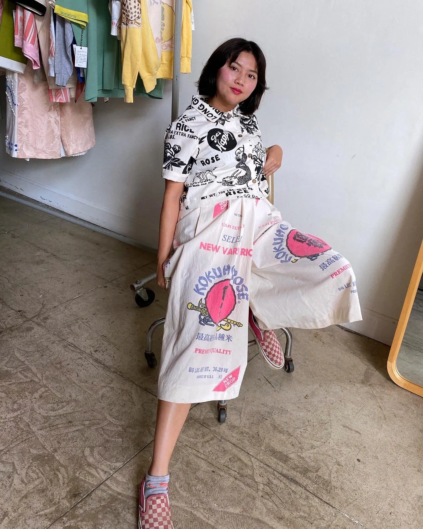 Kokuho Rose Culottes