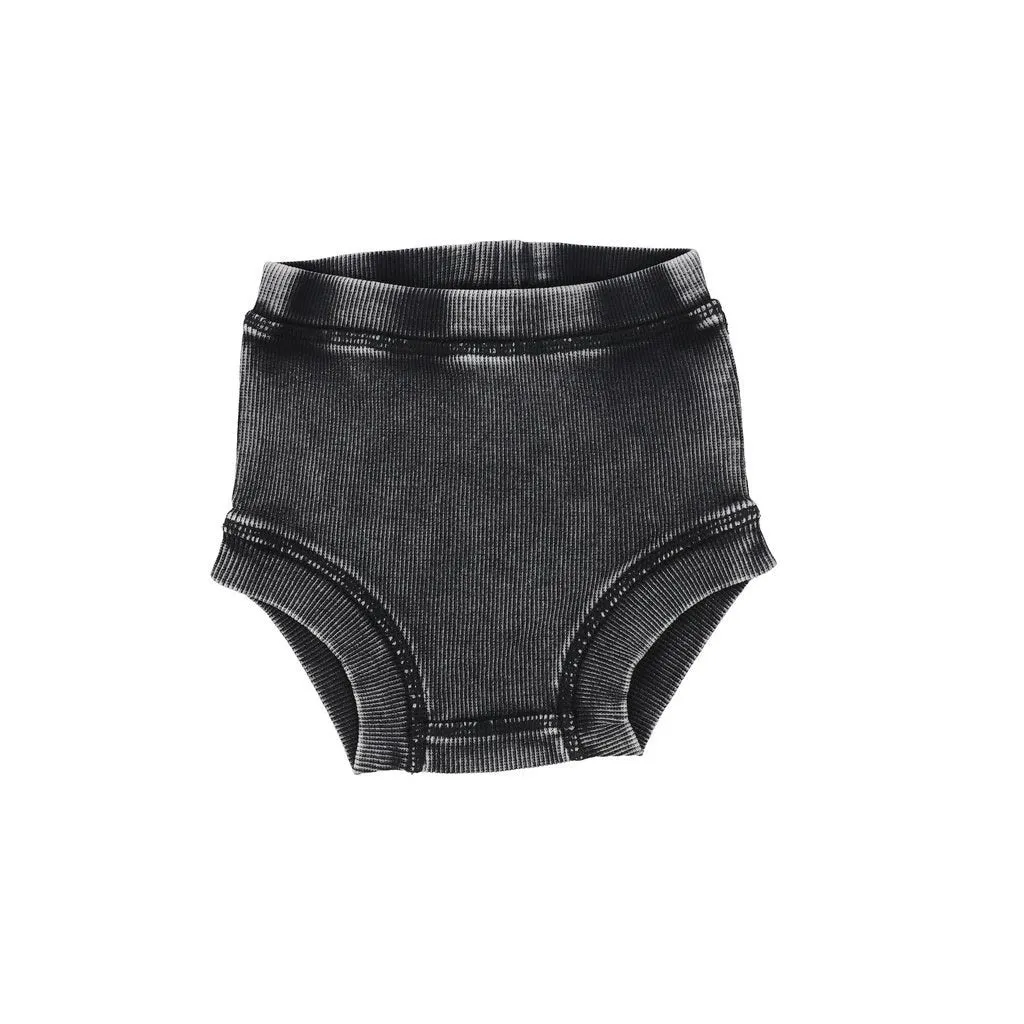 Lil Legs Black Denim Wash Bloomer
