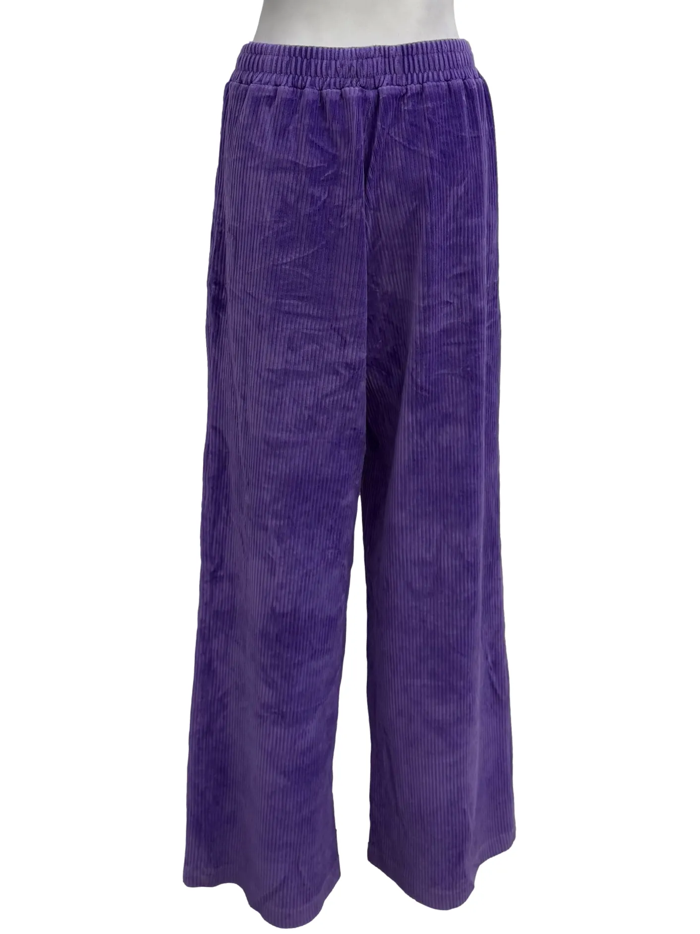 Lilac Purple Straight Leg Pants