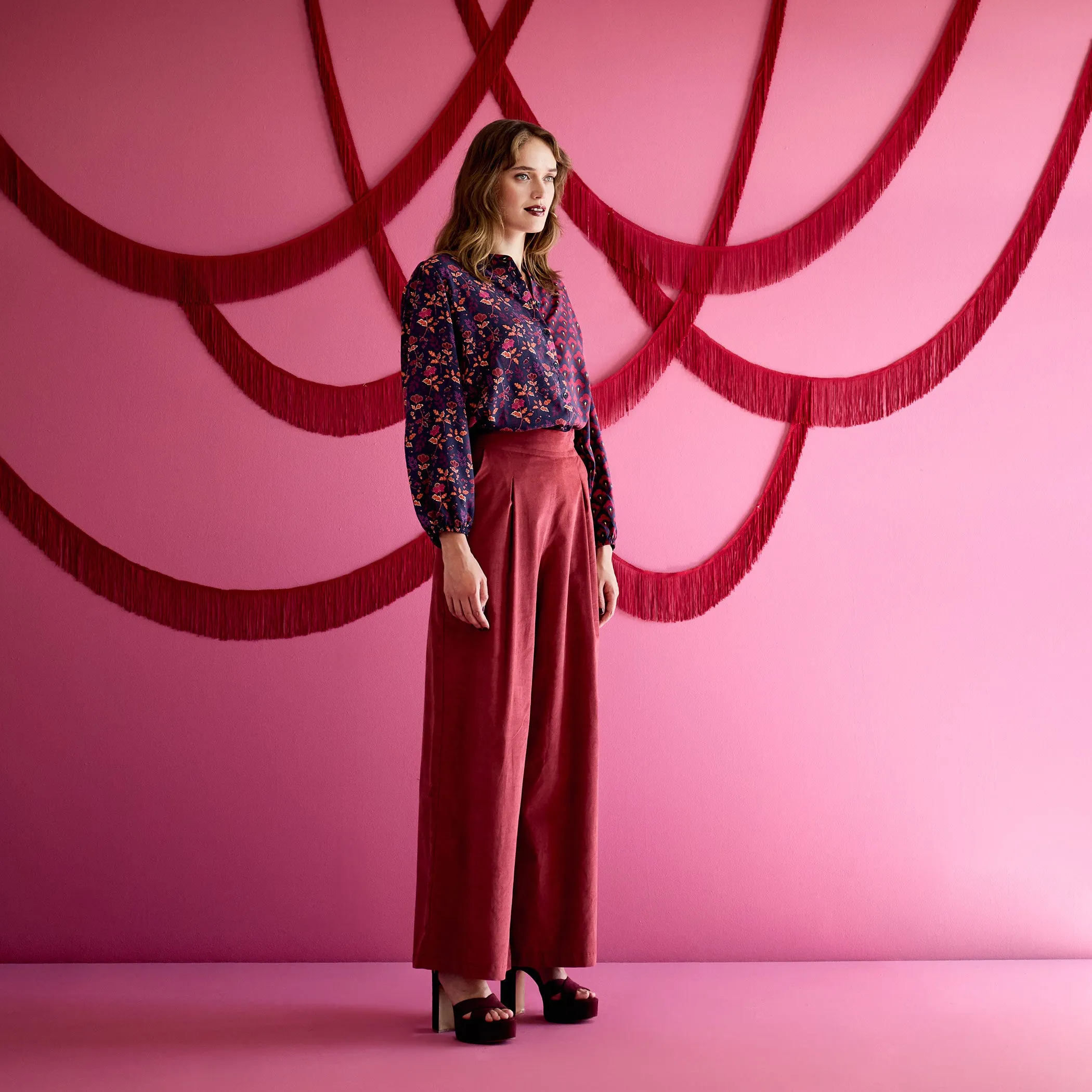 Long Culottes - Spice Cord
