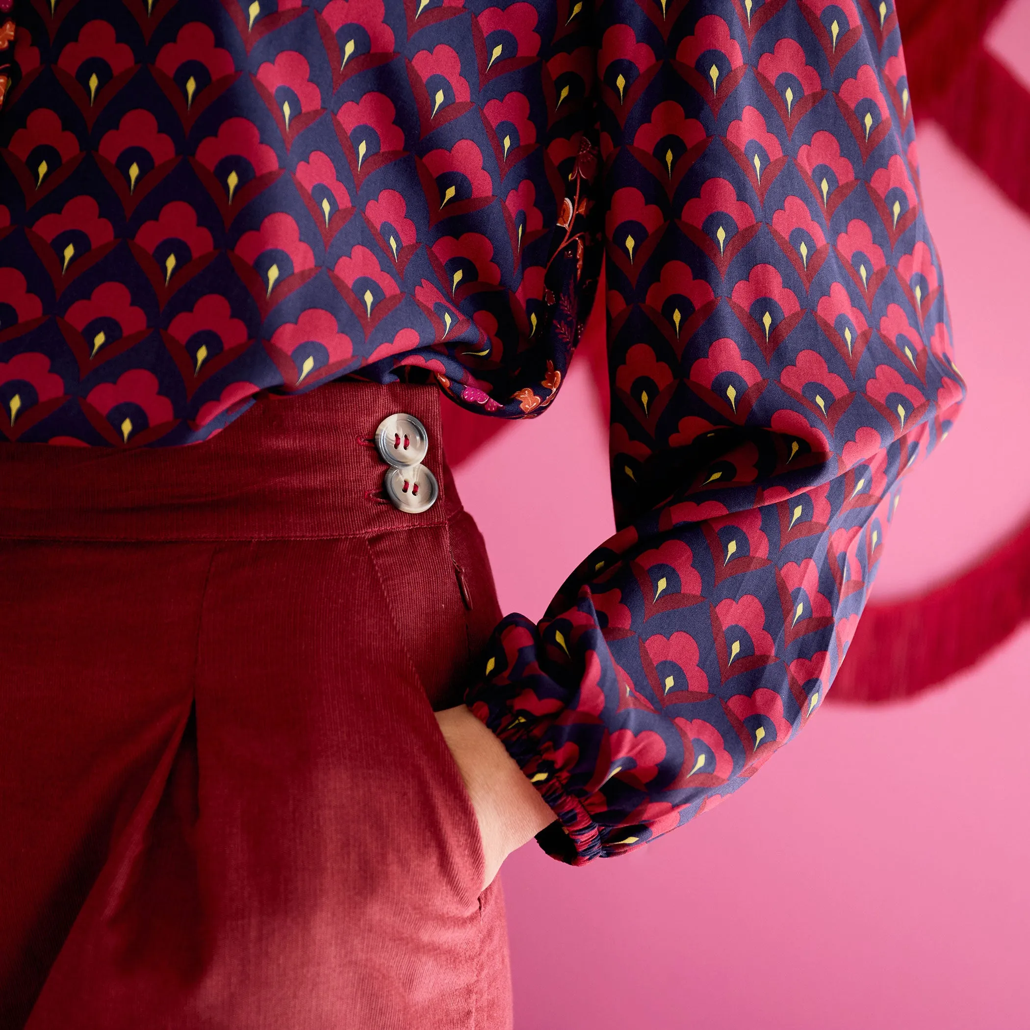 Long Culottes - Spice Cord
