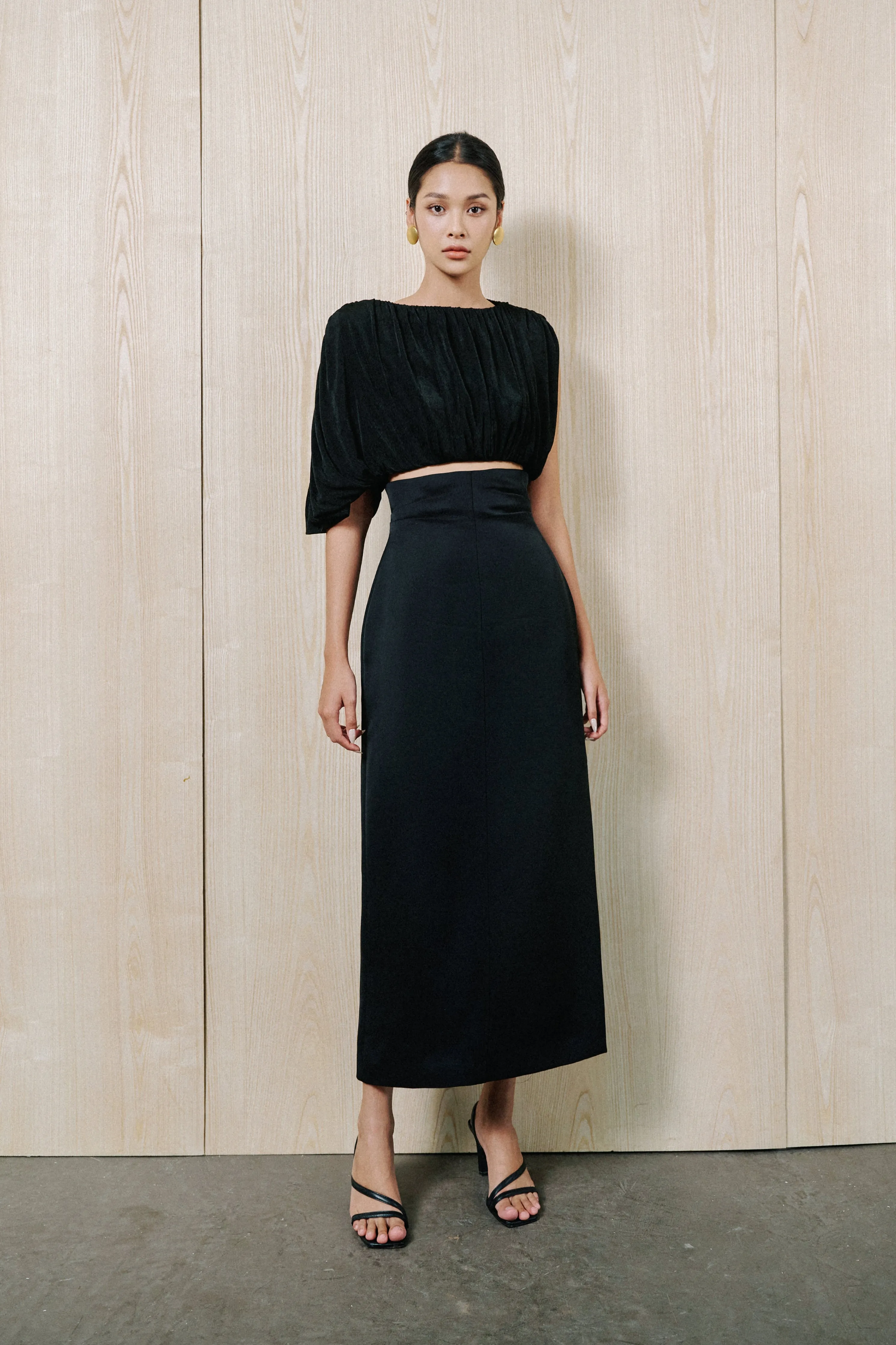 Long Pencil Skirt