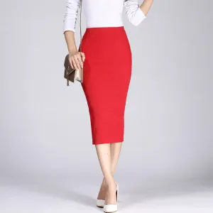 Long Pencil Skirt