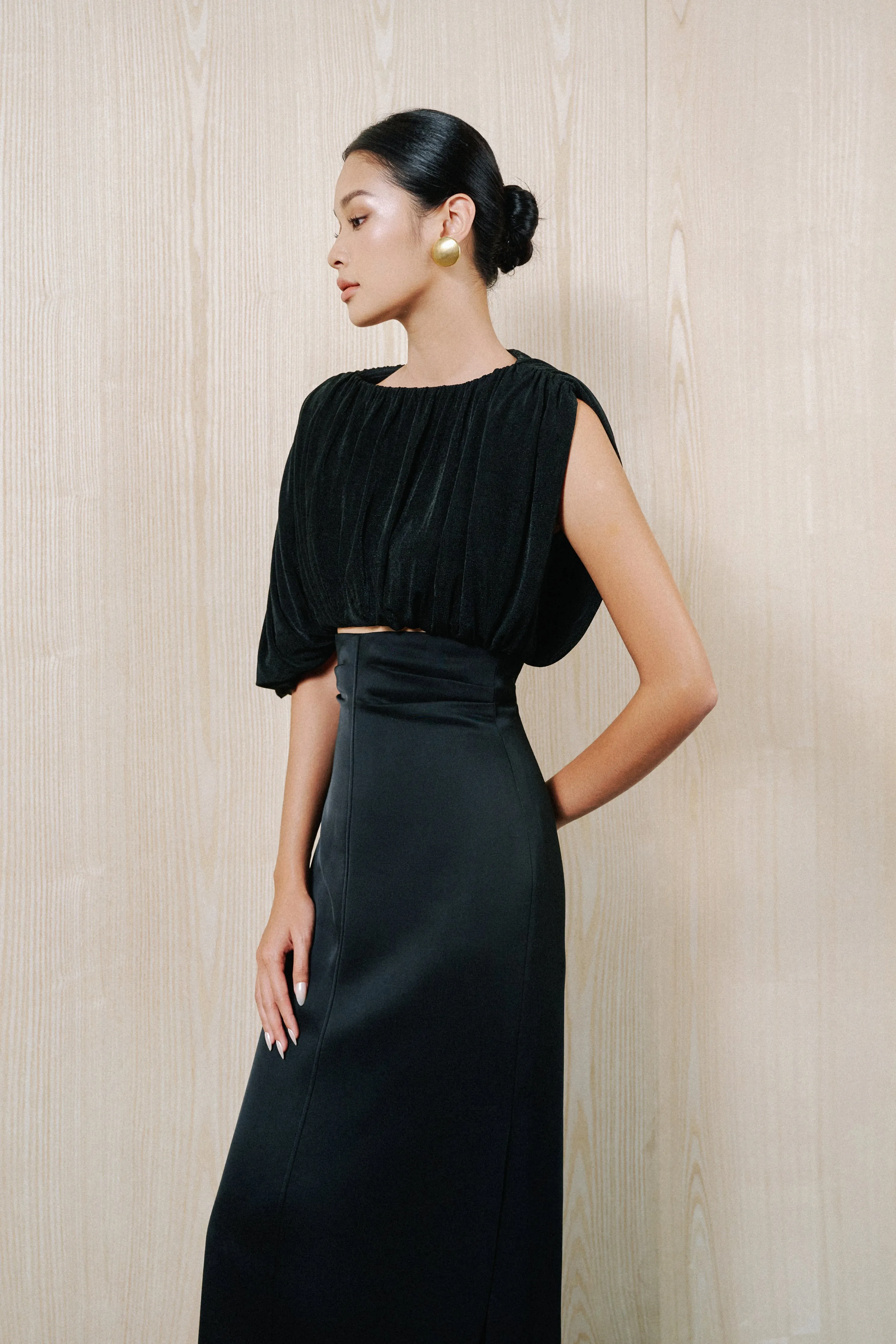 Long Pencil Skirt