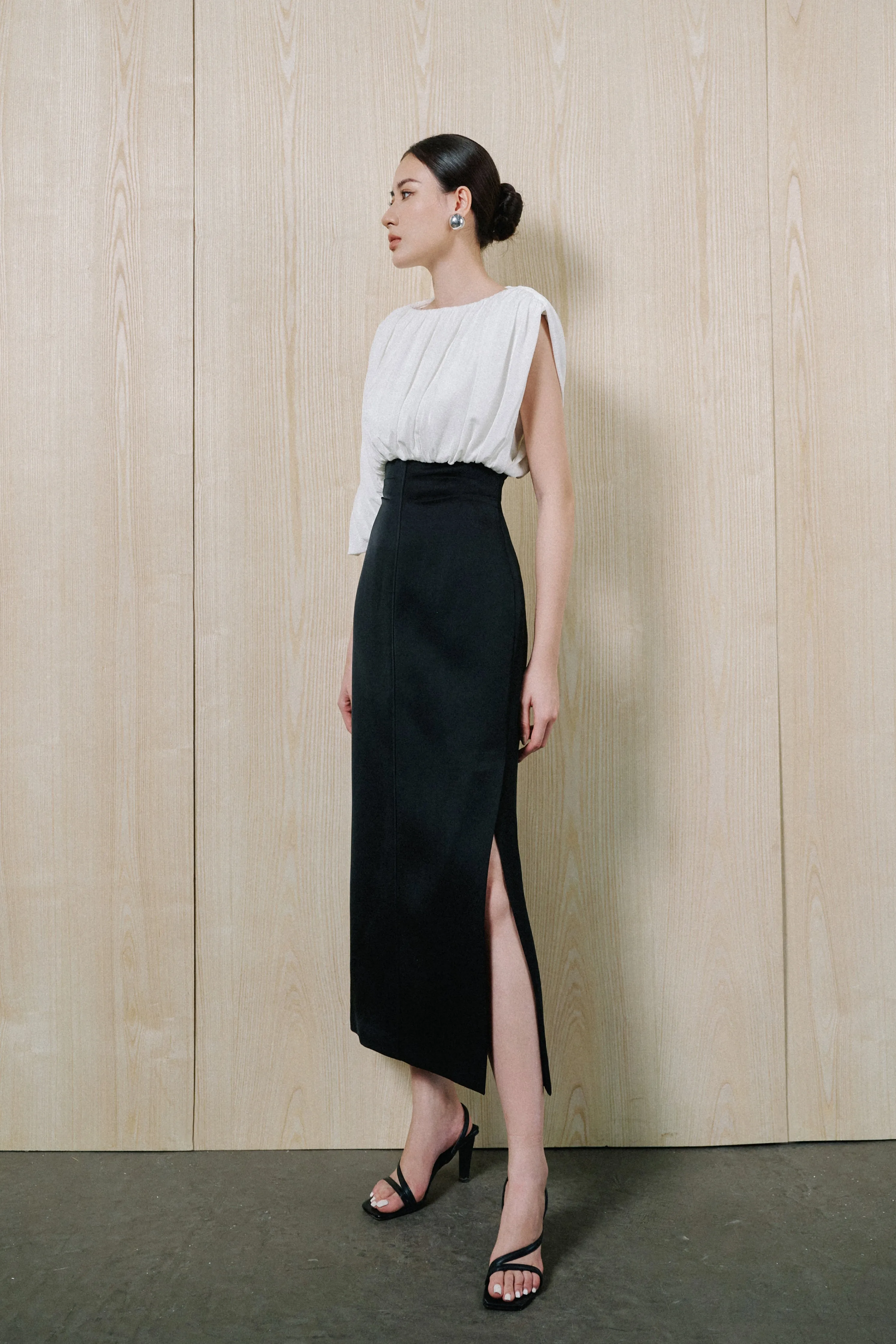 Long Pencil Skirt