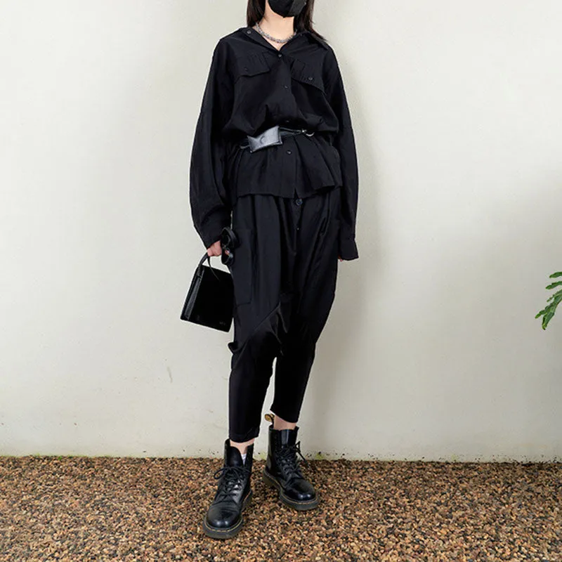 Loose Low-end Casual Culottes