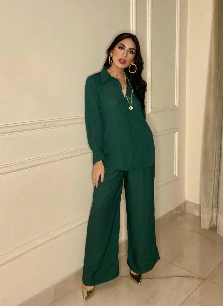 Manahils - C0-Ord Set Green