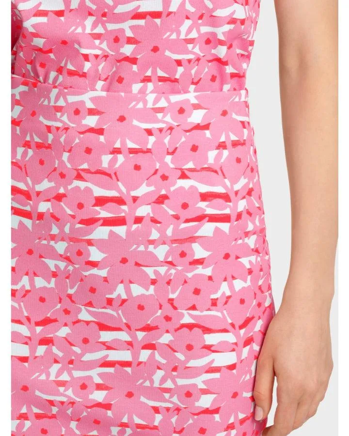 Marc Cain All Over Floral Pencil Skirt