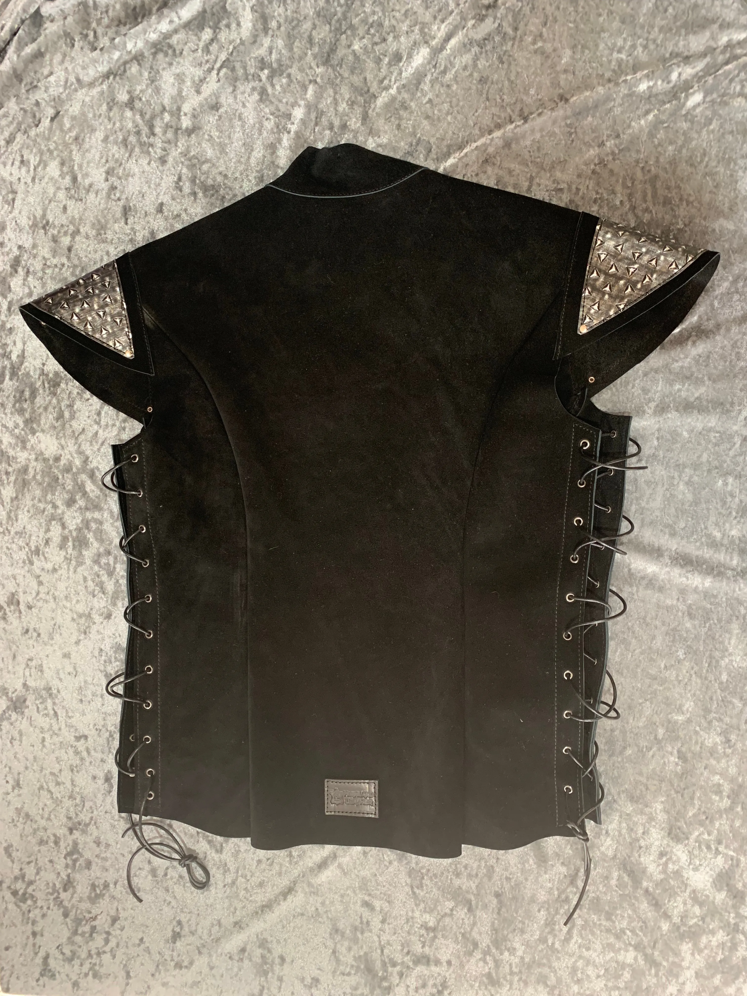 Medieval Suede Tunic or Jerkin with optional Buckle detail