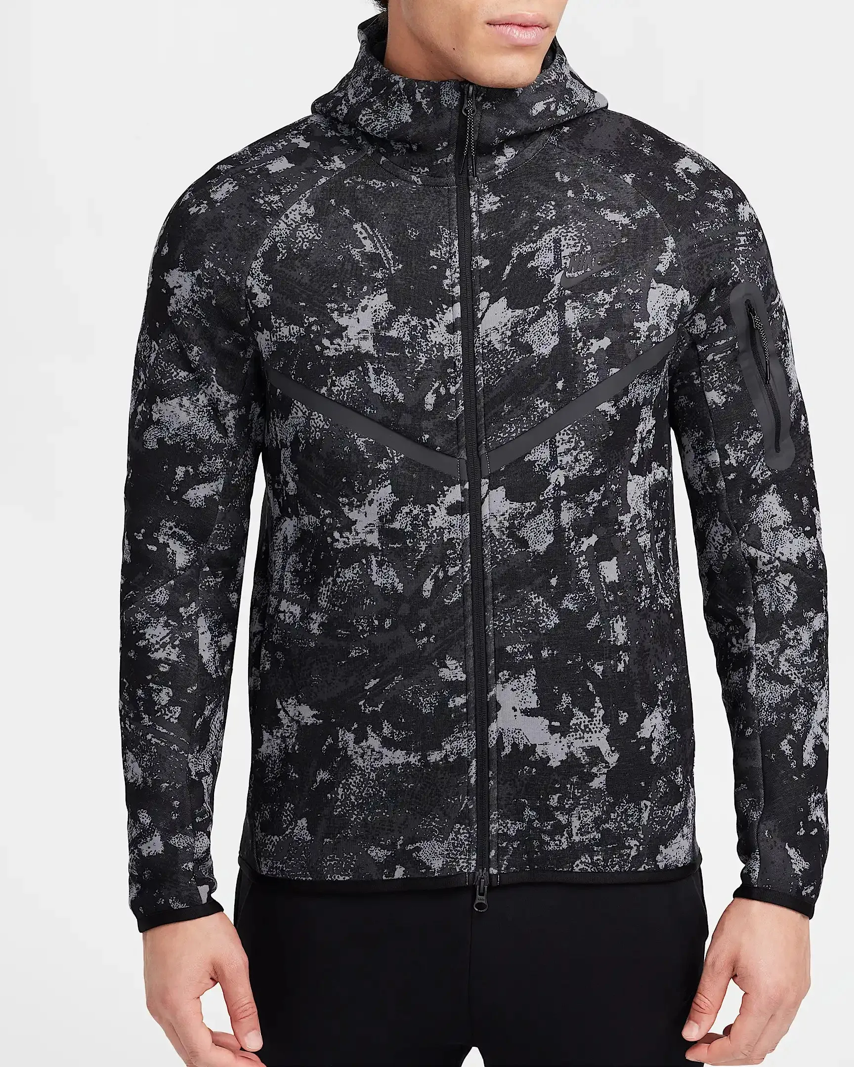 Nike Tech Windrunner Fleece Full-Zip Hoodie - HV5055-060