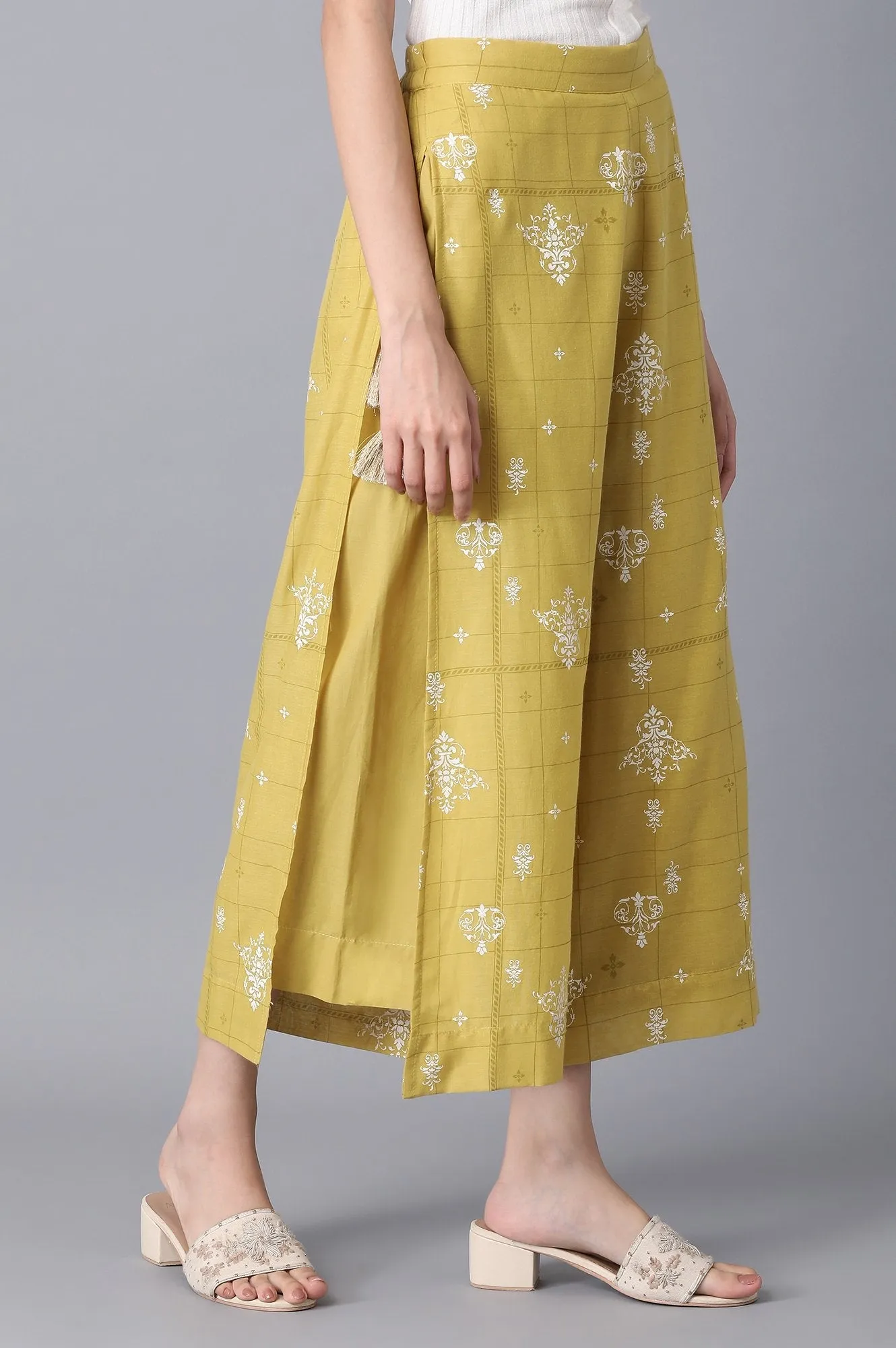 Olive Straight Culottes