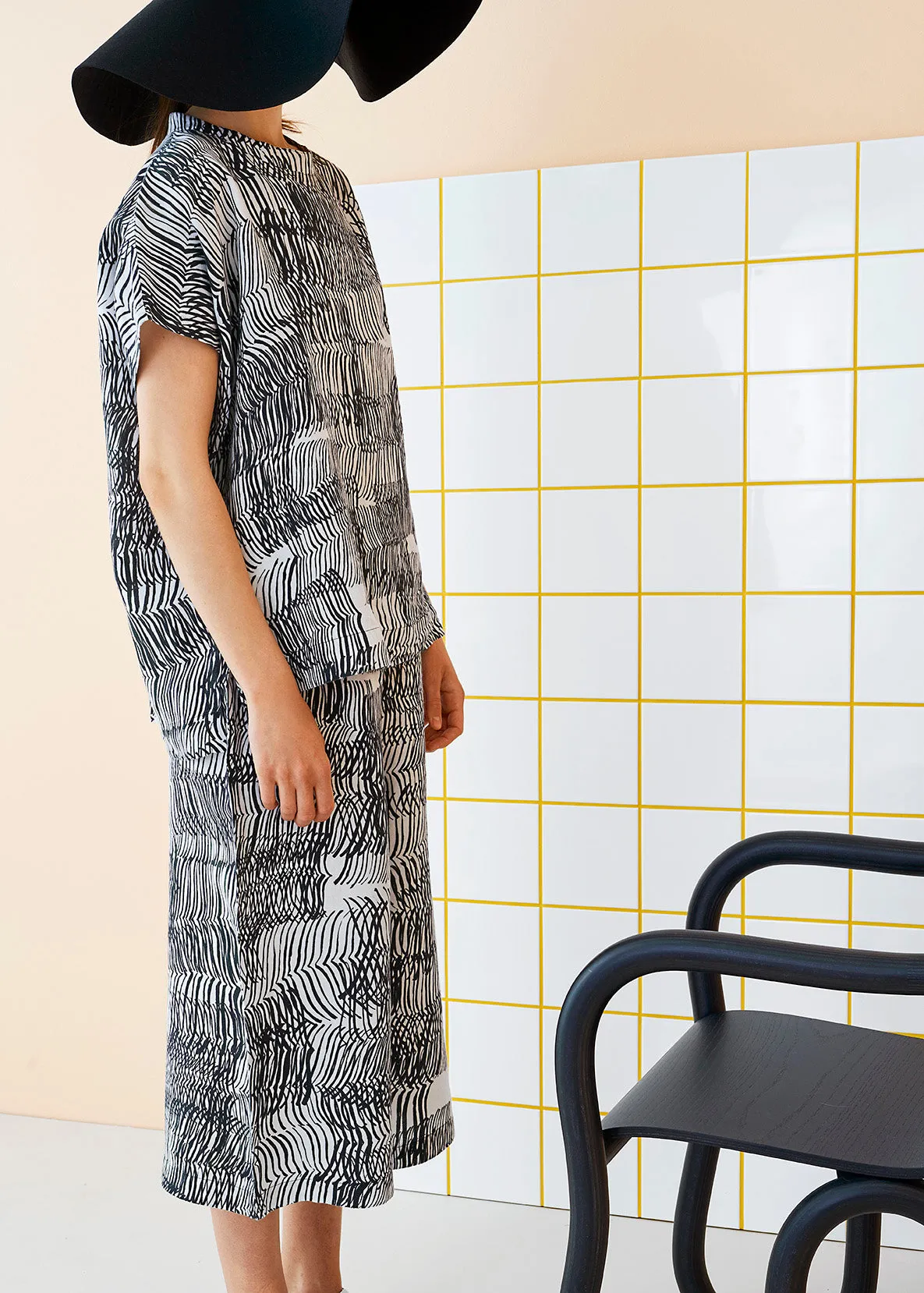 Papu Linen Culottes Waves Adults